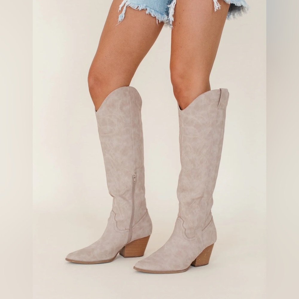 Tan Cowboy Boots